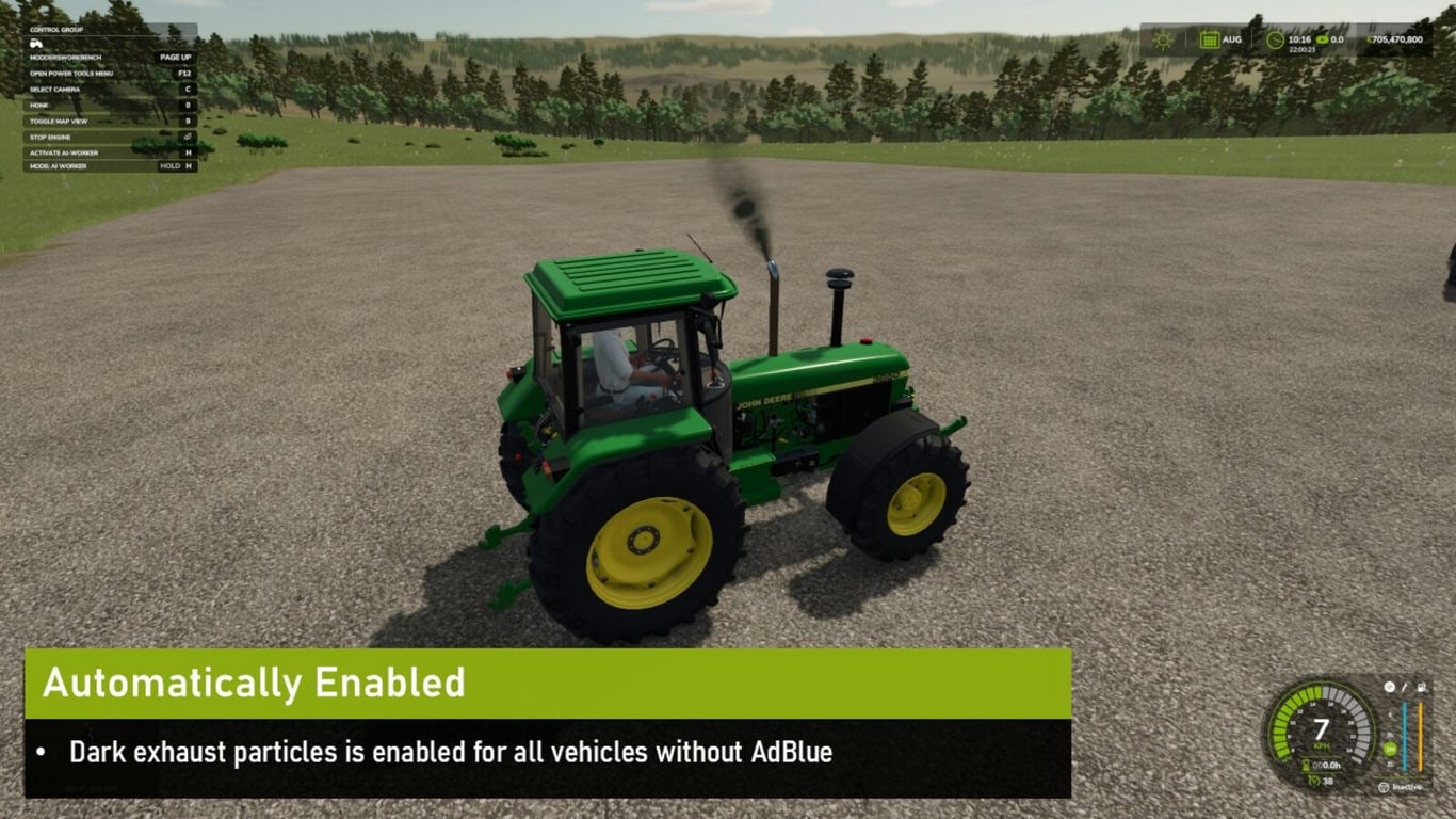 Мод Improved Exhaust Effects FS25 v1.2.0.0 (1.15.x) ДЛЯ FARMING SIMULATOR 2025 thumbnail 2