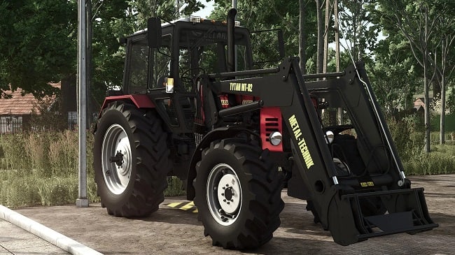 Мод Metal Technik Tytan MT 02 FS25 v1.0.0.1 (1.15.x) ДЛЯ FARMING SIMULATOR 2025