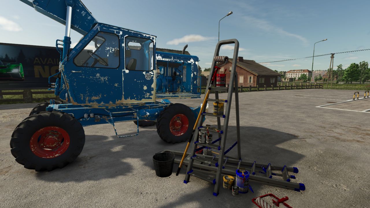 Мод Painting Set FS25 v1.0.0.0 (1.15.x) ДЛЯ FARMING SIMULATOR 2025