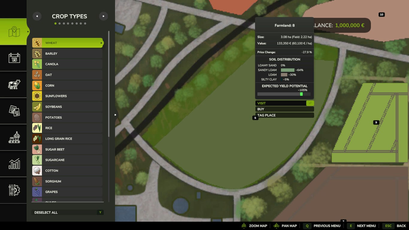 Мод Dynamic Field Prices FS25 v1.0.0.0 (1.16.x) ДЛЯ FARMING SIMULATOR 2025 thumbnail 4