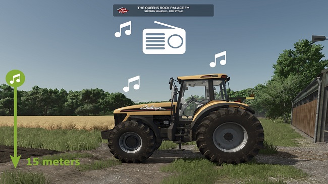 МОД Radio Enhancements v1.0.0.0 (1.16.x) ДЛЯ FARMING SIMULATOR 2025