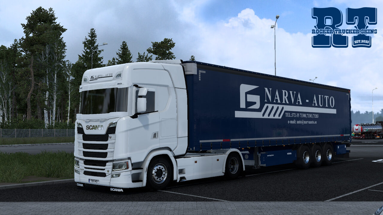 МОД Narva–Auto Skin Pack v1.0 ДЛЯ EURO TRUCK SIMULATOR 2