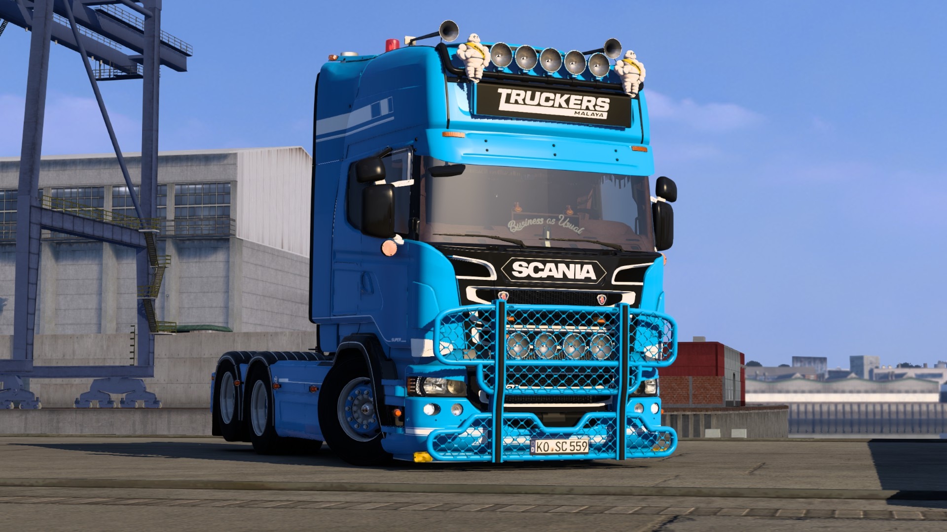 МОД Lepidas Open Pipe for PGR v1.0 ДЛЯ EURO TRUCK SIMULATOR 2