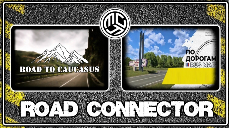 МОД Road to Caucasus + RusMap [VK] RC 1.9 ДЛЯ EURO TRUCK SIMULATOR 2