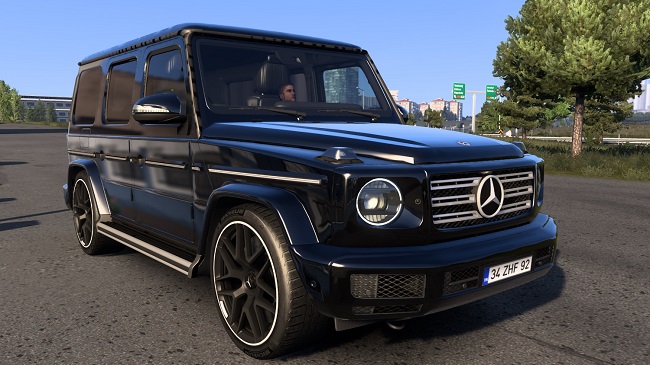 МОД Mercedes-Benz G 500 2021 v1.0 ДЛЯ EURO TRUCK SIMULATOR 2