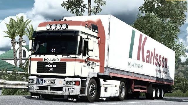 МОД MAN F2000 v24.0 ДЛЯ EURO TRUCK SIMULATOR 2