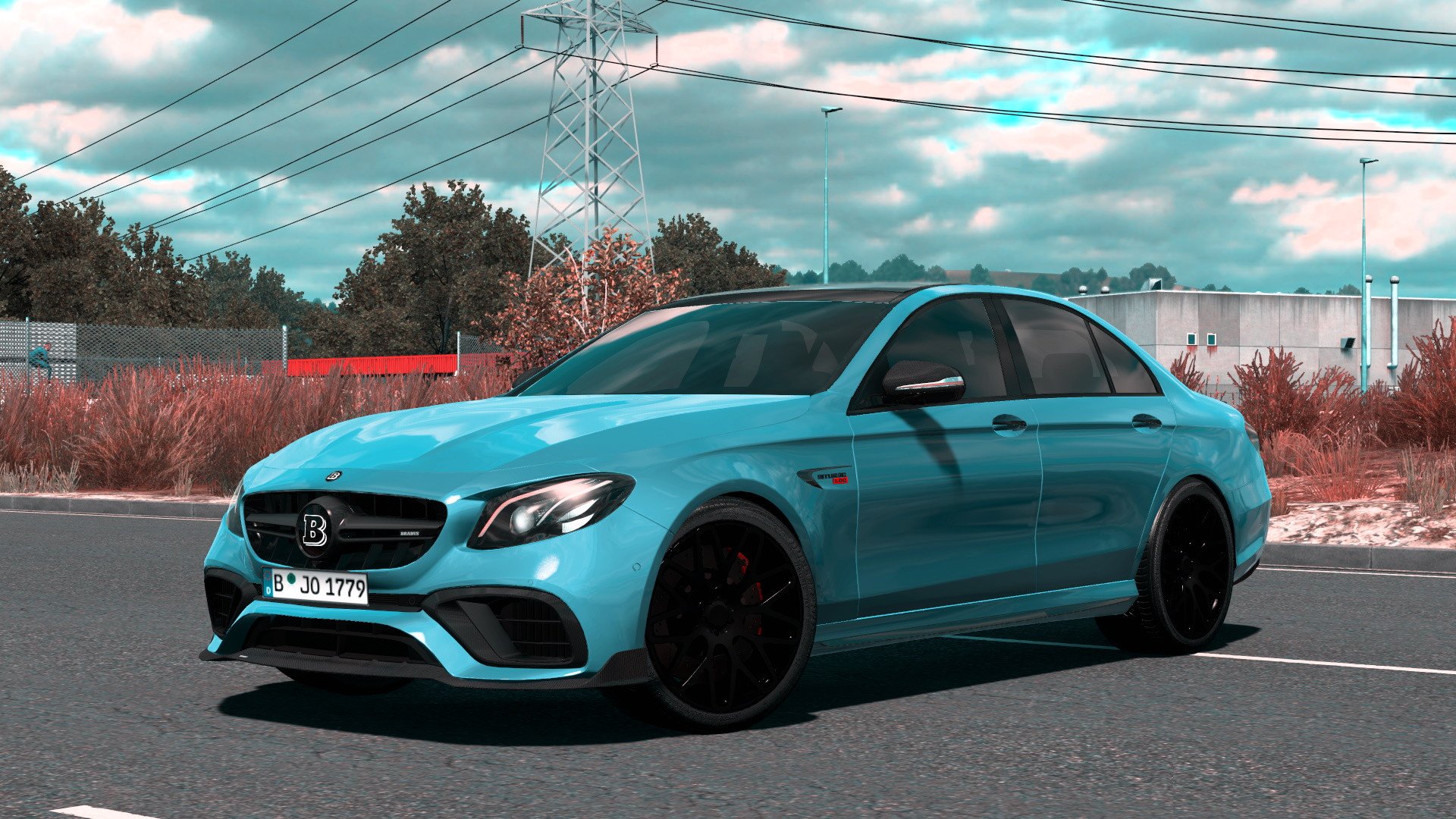 МОД Mercedes-Benz E-Class W213 2019 v1.3 ДЛЯ EURO TRUCK SIMULATOR 2 thumbnail 2