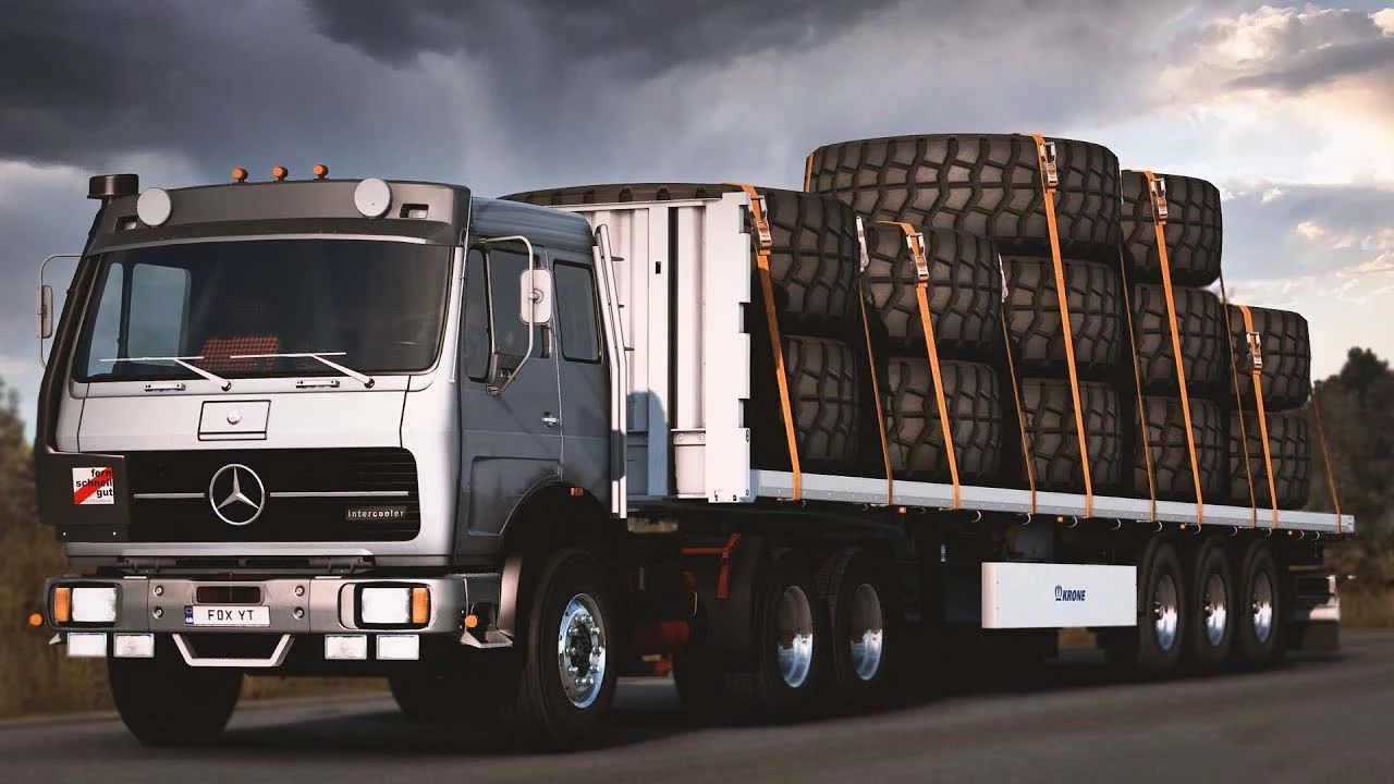 МОД Mercedes Benz 1632 NG v1.7 ДЛЯ EURO TRUCK SIMULATOR 2 thumbnail 3