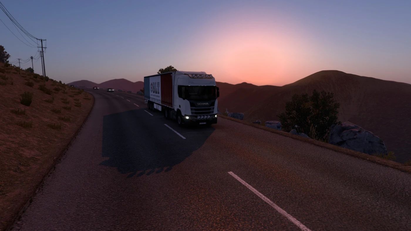 МОД Road into Wilderness v2.3 ДЛЯ EURO TRUCK SIMULATOR 2
