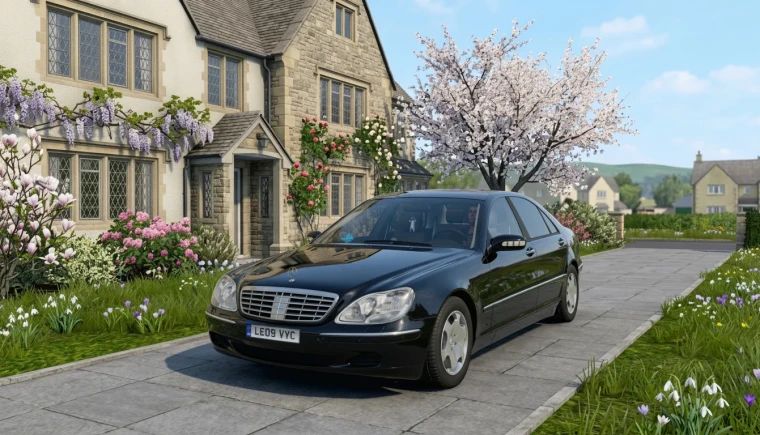 МОД Mercedes-Benz S500 W220 2004 v1.7 ДЛЯ EURO TRUCK SIMULATOR 2