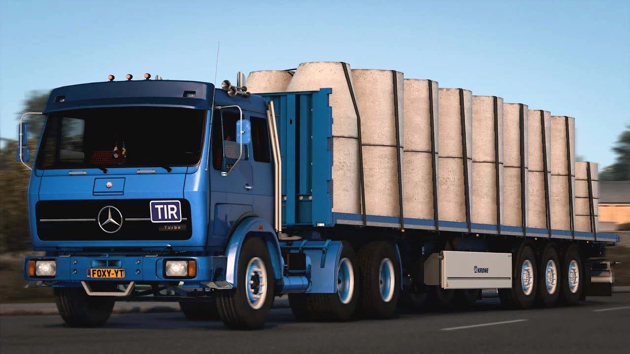МОД Mercedes Benz 1632 NG v1.7 ДЛЯ EURO TRUCK SIMULATOR 2