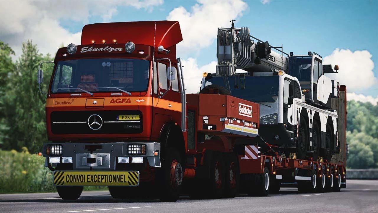 МОД Mercedes Benz 1632 NG v1.7 ДЛЯ EURO TRUCK SIMULATOR 2 thumbnail 2
