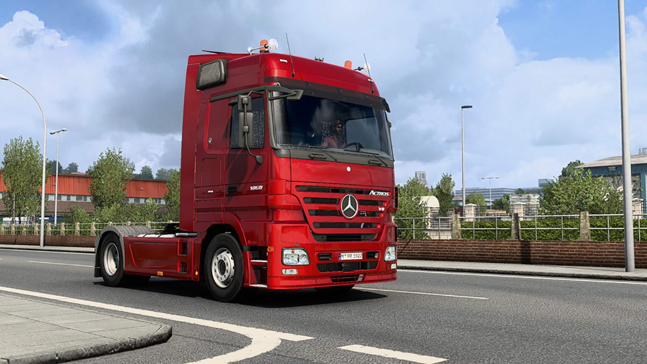 МОД Mercedes-Benz Actros MP2 v1.6.5 ДЛЯ EURO TRUCK SIMULATOR 2