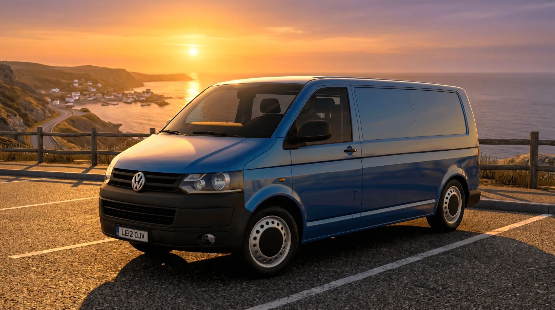 МОД Volkswagen Transporter T5 v1.1 ДЛЯ EURO TRUCK SIMULATOR 2