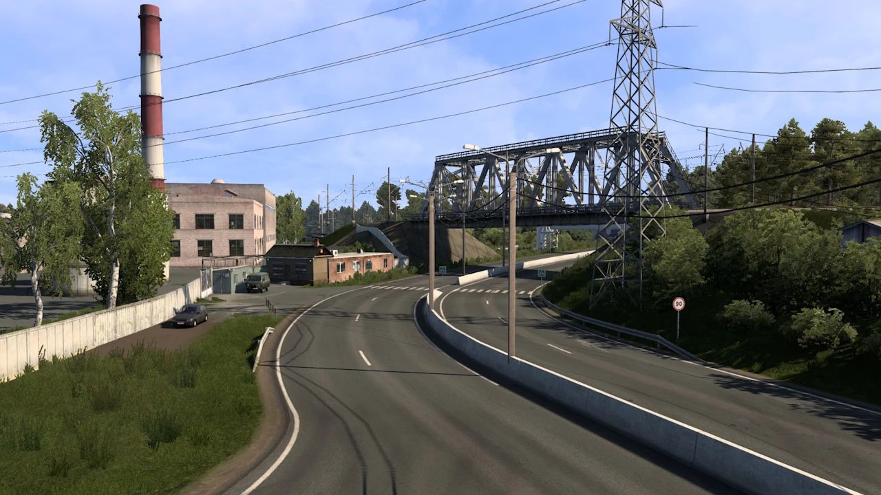 МОД Trans-Siberian Truckway v3.2 ДЛЯ EURO TRUCK SIMULATOR 2