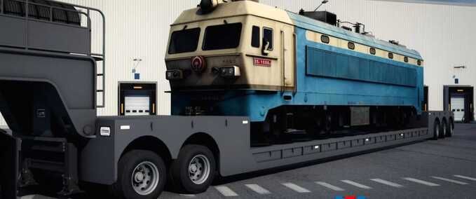 МОД Nicolas Tractomas TR8X8 + Multi-axle Line Large Load Trailer v4.0 ДЛЯ EURO TRUCK SIMULATOR 2 thumbnail 2