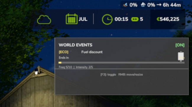 Мод Random World Events v1.0.0.0 (1.18.x) ДЛЯ FARMING SIMULATOR 2025