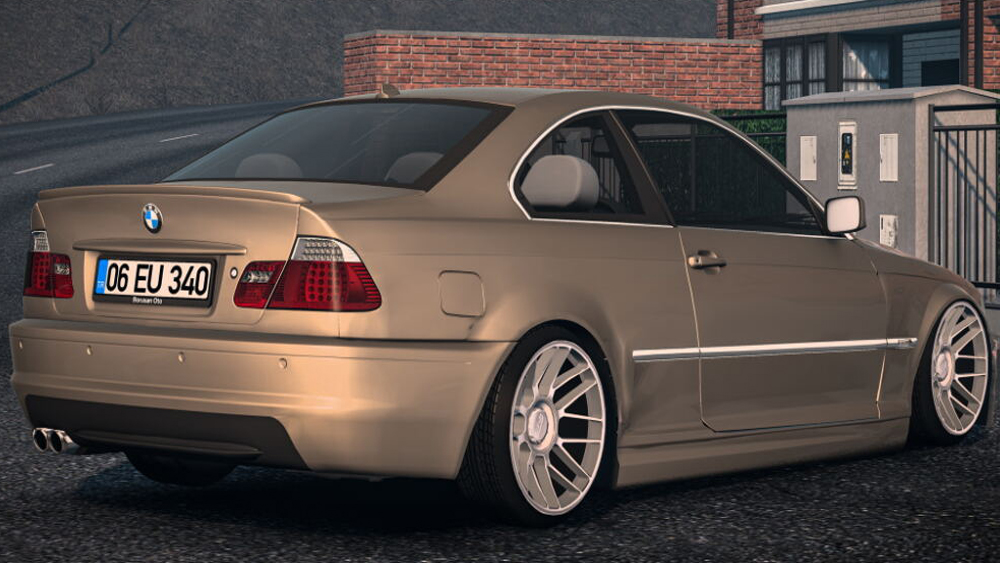МОД BMW 3 Series E46 v1.59 ДЛЯ EURO TRUCK SIMULATOR 2 thumbnail 2