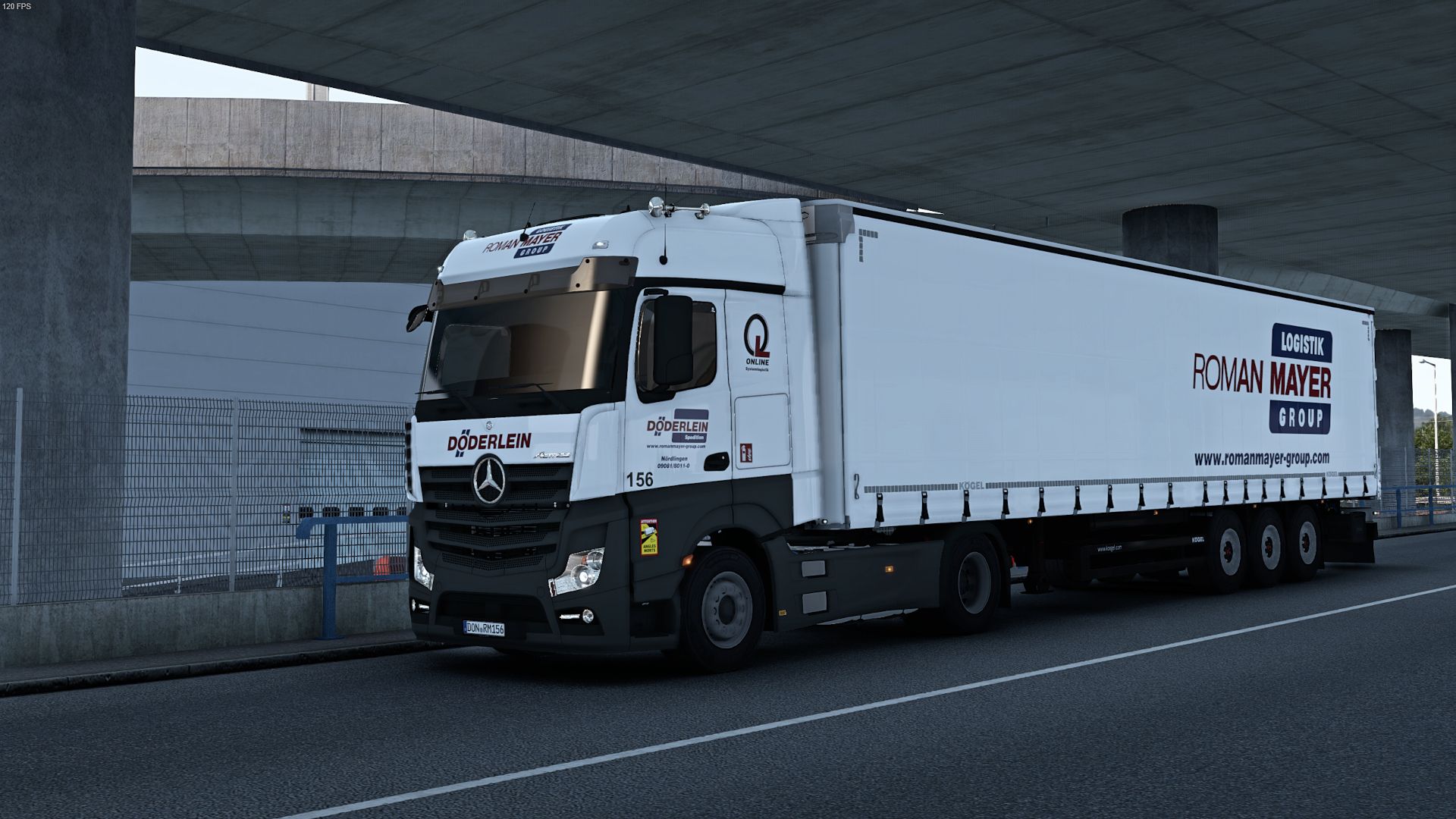 МОД Mercedes-Benz New Actros v1.59 ДЛЯ EURO TRUCK SIMULATOR 2 thumbnail 3