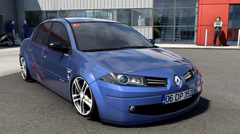 МОД Renault Megane II v1.59 ДЛЯ EURO TRUCK SIMULATOR 2