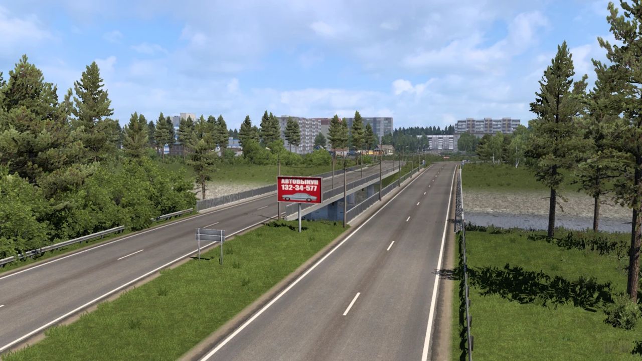 МОД Trans-Siberian Truckway v3.2 ДЛЯ EURO TRUCK SIMULATOR 2 thumbnail 3