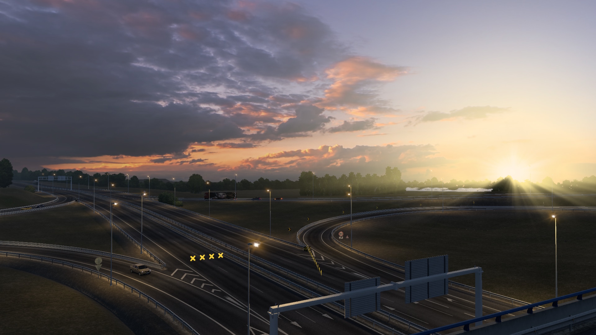 МОД Realistic Brutal Graphics And Weather v13.6 ДЛЯ EURO TRUCK SIMULATOR 2 thumbnail 2
