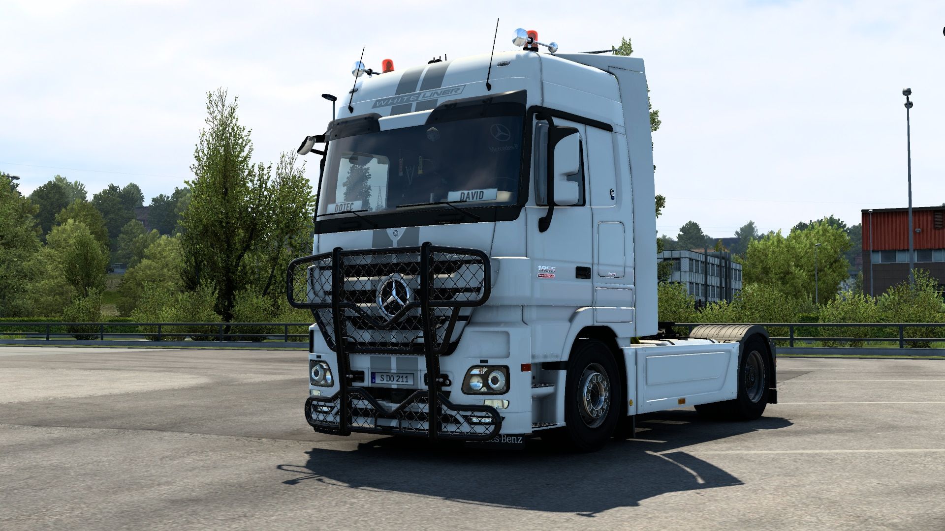 МОД Mercedes-Benz Actros MP3 v1.3.5 ДЛЯ EURO TRUCK SIMULATOR 2