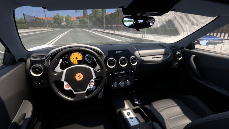 МОД Ferrari F430 v1.59 ДЛЯ EURO TRUCK SIMULATOR 2 thumbnail 2