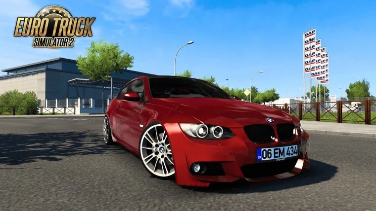 МОД BMW 3-Series E92 M-Tech v1.59 ДЛЯ EURO TRUCK SIMULATOR 2