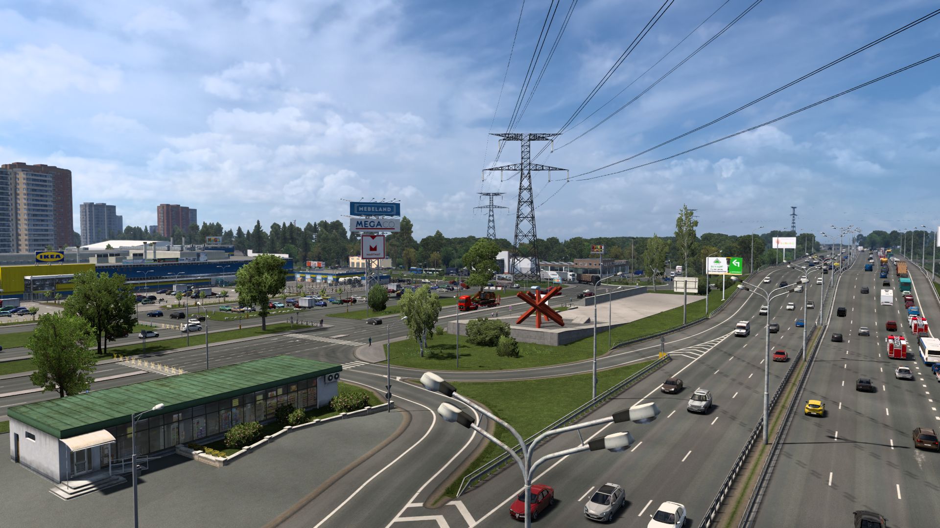 МОД RusMap v2.59 ДЛЯ EURO TRUCK SIMULATOR 2