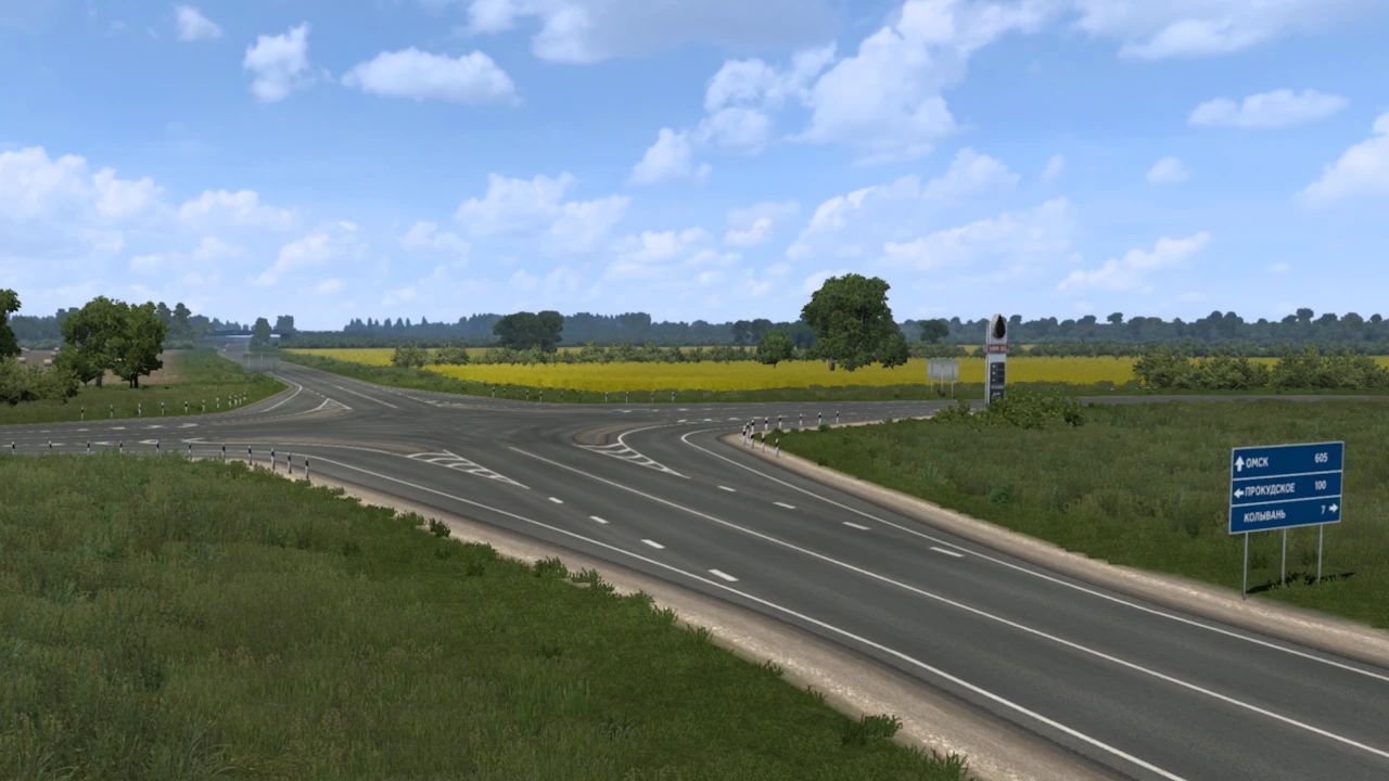 МОД Trans-Siberian Truckway v3.2 ДЛЯ EURO TRUCK SIMULATOR 2 thumbnail 4