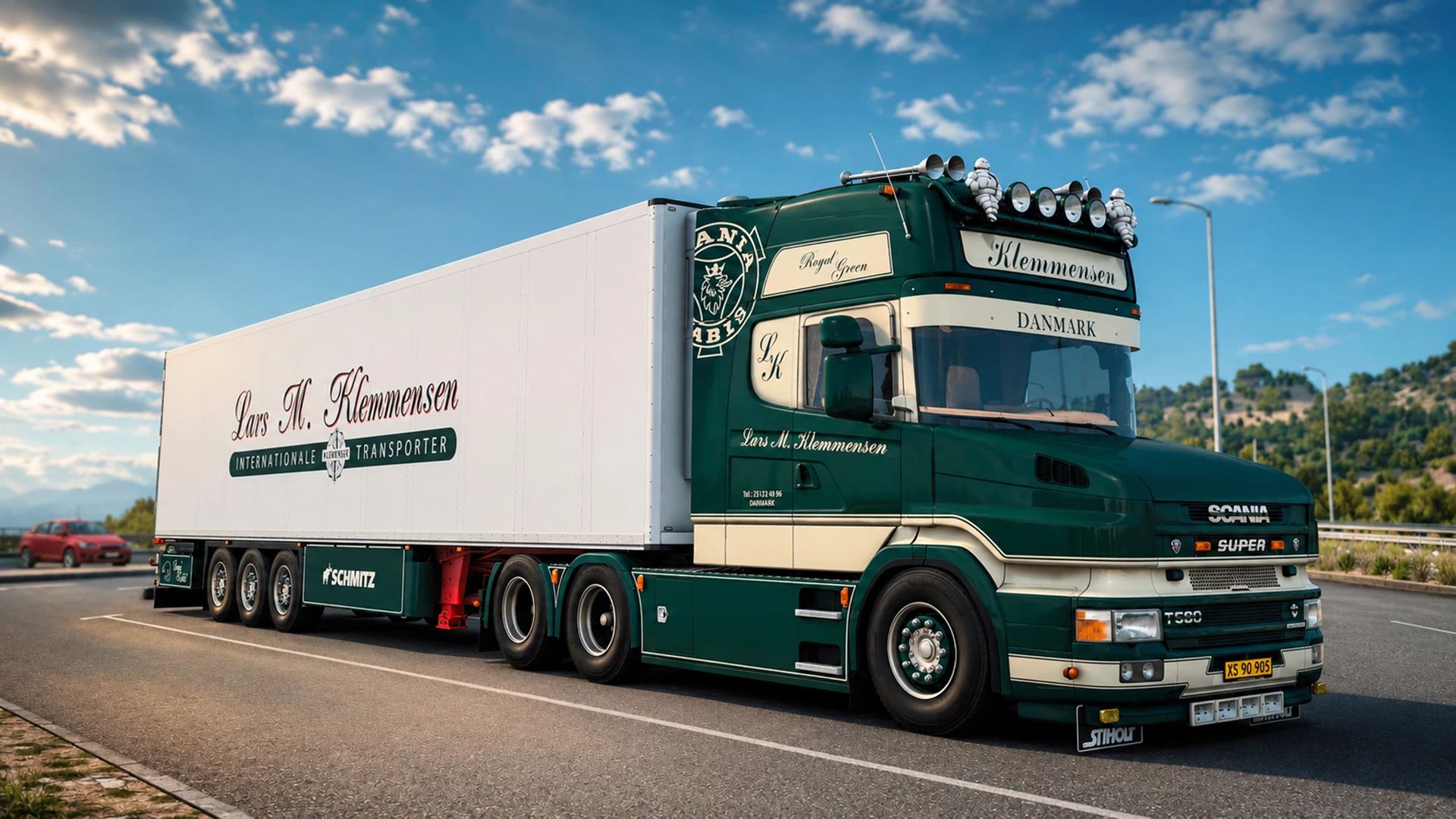 МОД Scania Torpedo T580 Klemmensen & Schnitz Trailer v1.59 ДЛЯ EURO TRUCK SIMULATOR 2