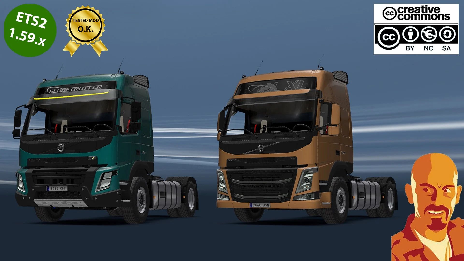 МОД Volvo FM & FMX v3.0 ДЛЯ EURO TRUCK SIMULATOR 2