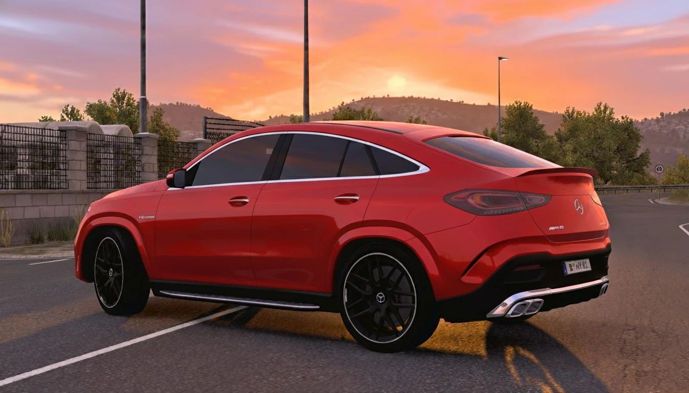 МОД Mercedes-Benz GLE 63 S AMG 2025 v1.2 ДЛЯ EURO TRUCK SIMULATOR 2 thumbnail 2