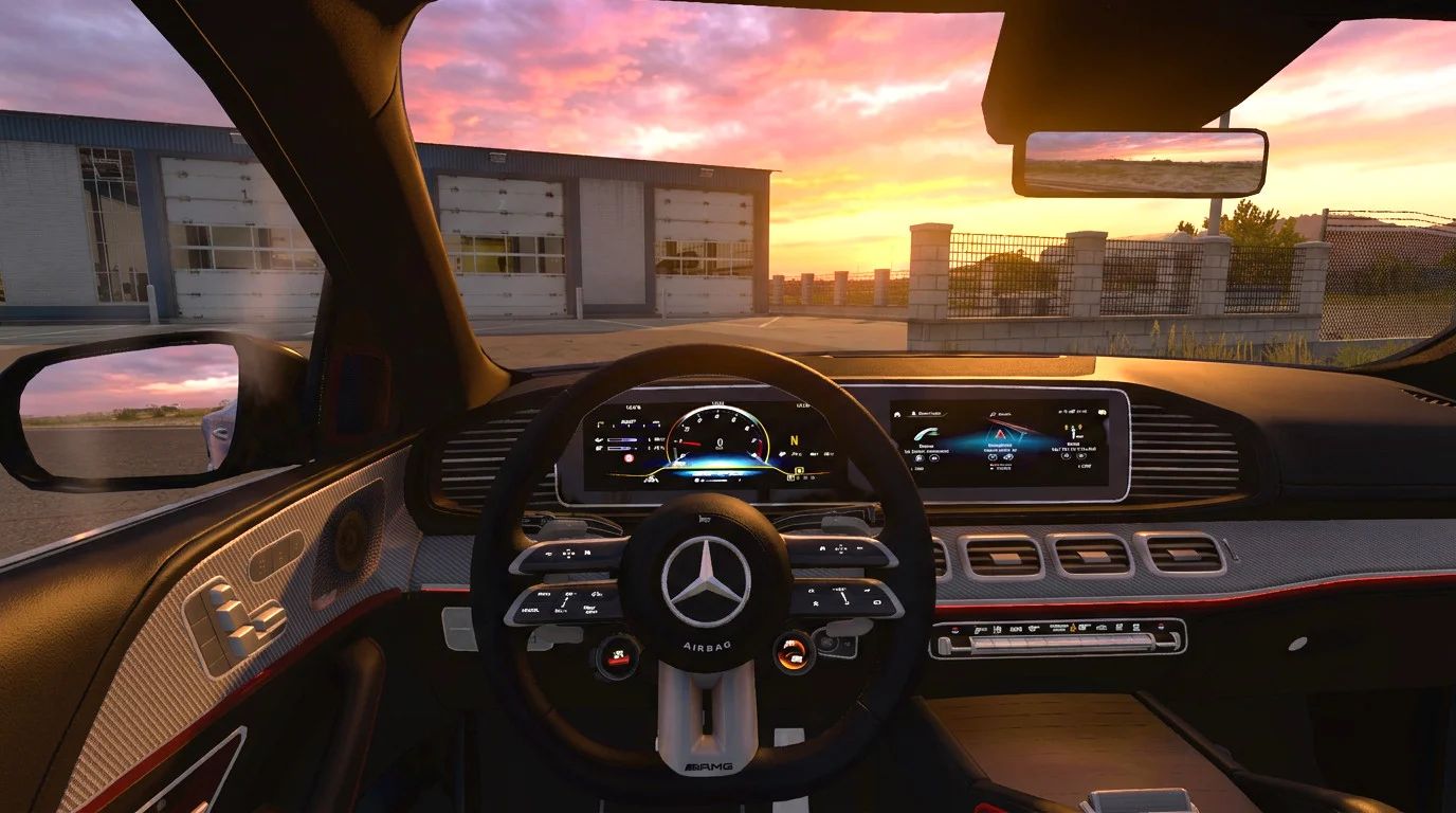 МОД Mercedes-Benz GLE 63 S AMG 2025 v1.2 ДЛЯ EURO TRUCK SIMULATOR 2 thumbnail 3