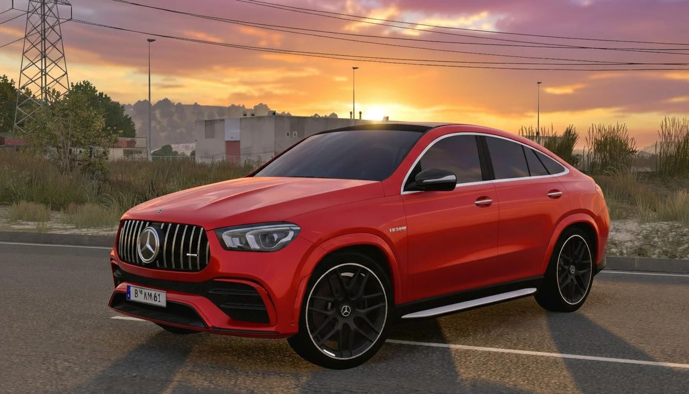 МОД Mercedes-Benz GLE 63 S AMG 2025 v1.2 ДЛЯ EURO TRUCK SIMULATOR 2
