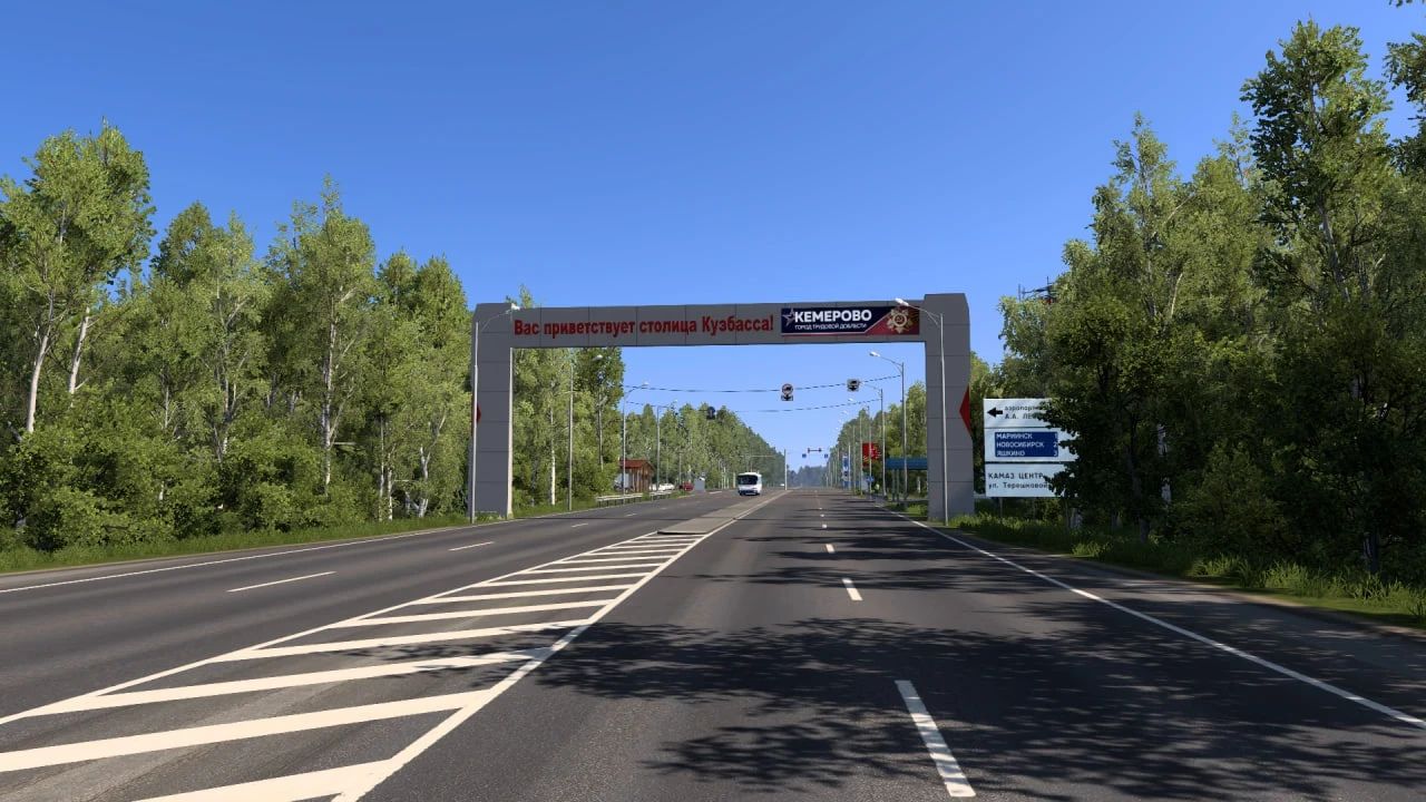 МОД Карта «Алтай» v1.7.2.1 ДЛЯ EURO TRUCK SIMULATOR 2