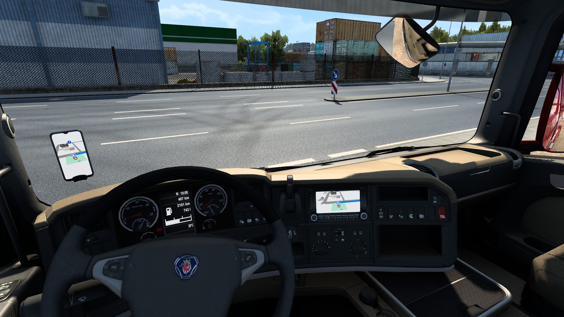 МОД Apple Maps Navigation v1.59 ДЛЯ EURO TRUCK SIMULATOR 2