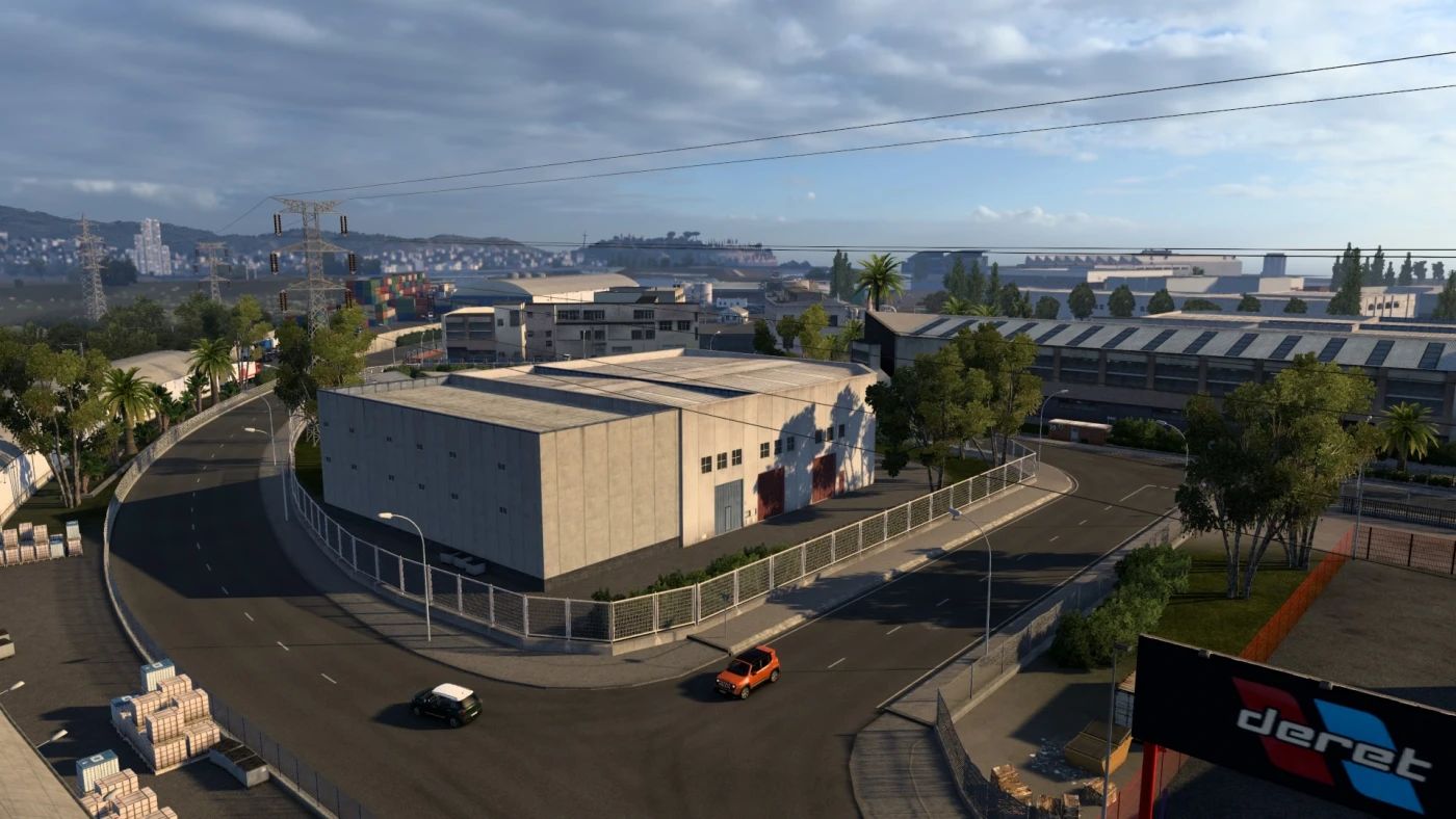 МОД Barcelona Expansion v2.2 ДЛЯ EURO TRUCK SIMULATOR 2 thumbnail 3