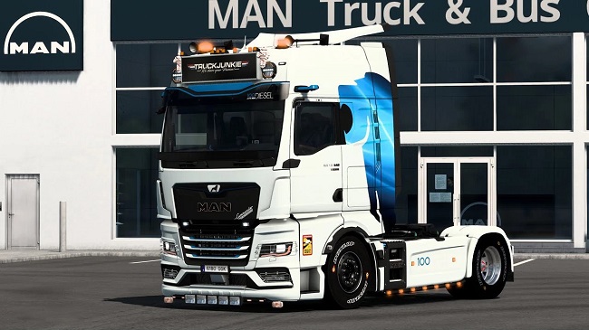 МОД MAN TG3 v1.7 ДЛЯ EURO TRUCK SIMULATOR 2
