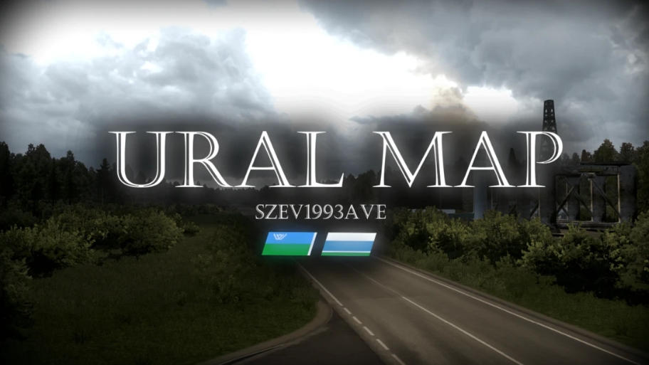 МОД Карта Урал v1.8 ДЛЯ EURO TRUCK SIMULATOR 2