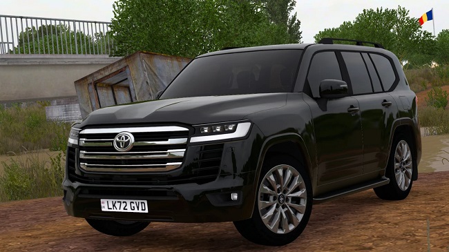 МОД Toyota Land Cruiser 300 2022 v1.9 ДЛЯ EURO TRUCK SIMULATOR 2