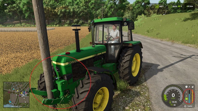 Мод Collision Damage v1.0.0.0 (1.18.x) ДЛЯ FARMING SIMULATOR 2025