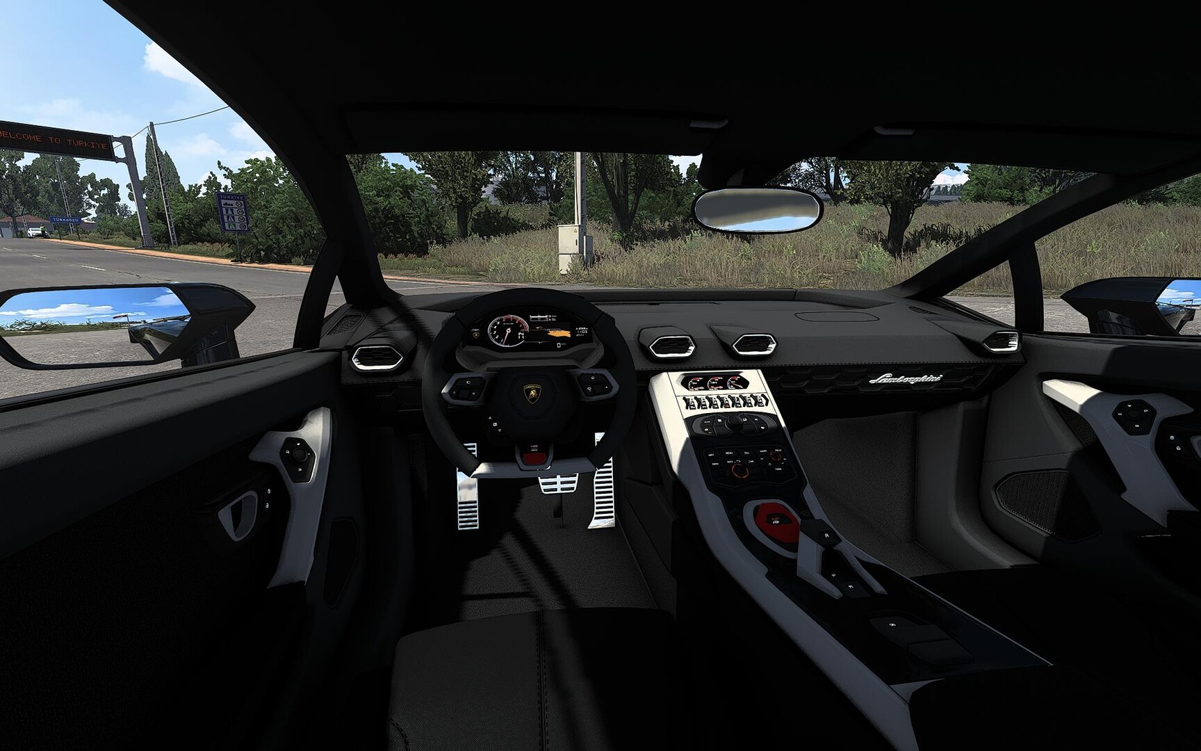 МОД Lamborghini Huracan LP 580-2 2017 v2.7 ДЛЯ EURO TRUCK SIMULATOR 2 thumbnail 3