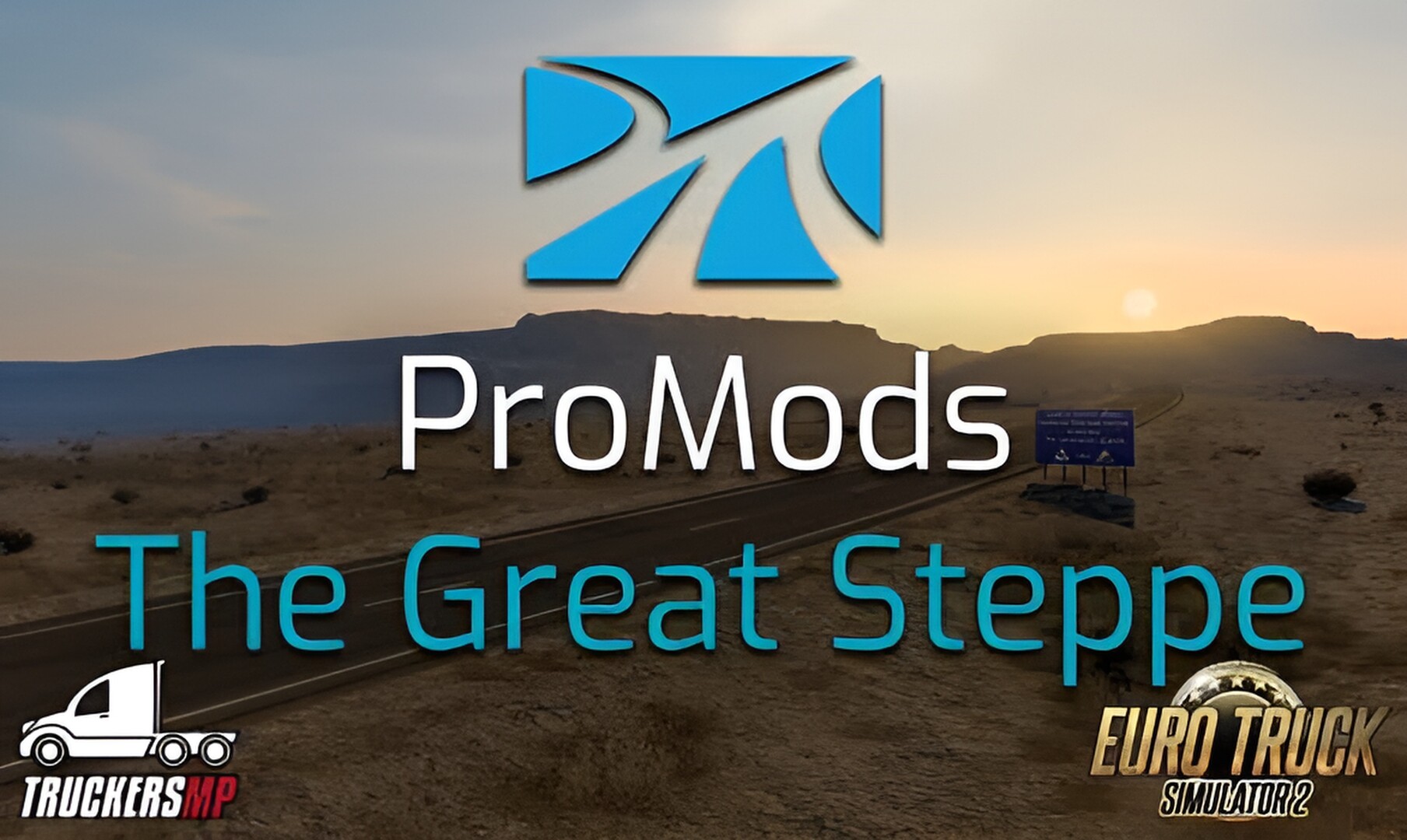 МОД The Great Steppe v1.6.1 ДЛЯ EURO TRUCK SIMULATOR 2