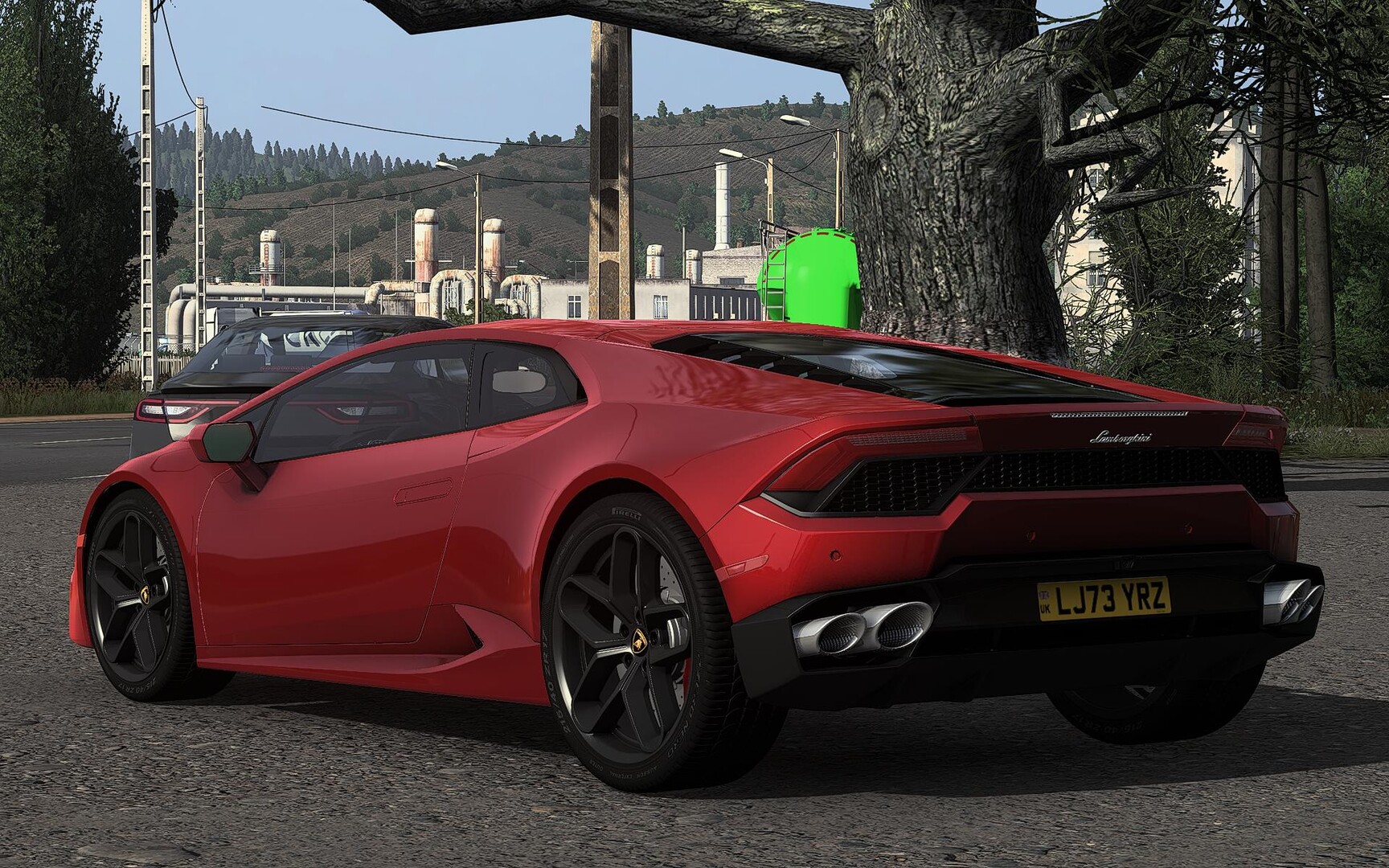 МОД Lamborghini Huracan LP 580-2 2017 v2.7 ДЛЯ EURO TRUCK SIMULATOR 2 thumbnail 2
