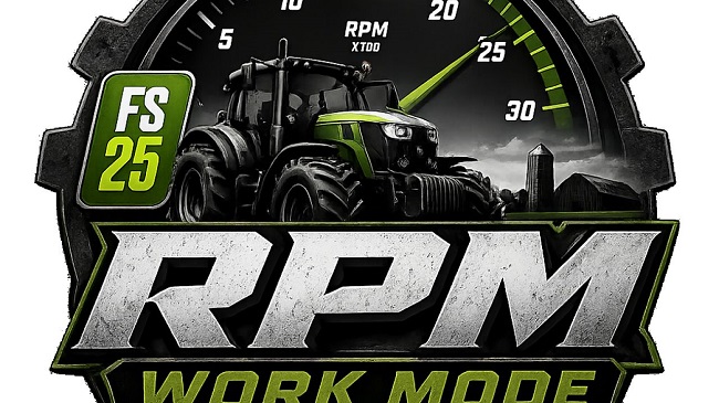 Мод RPM Work Mode v2.4.1.0 (1.18.x) ДЛЯ FARMING SIMULATOR 2025