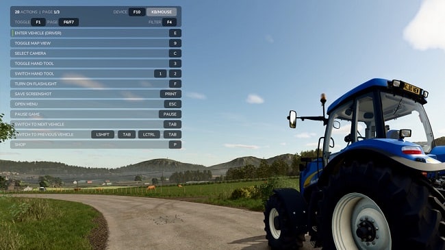 Мод Enhanced Help Menu v1.0.0.0 (1.18.x) ДЛЯ FARMING SIMULATOR 2025