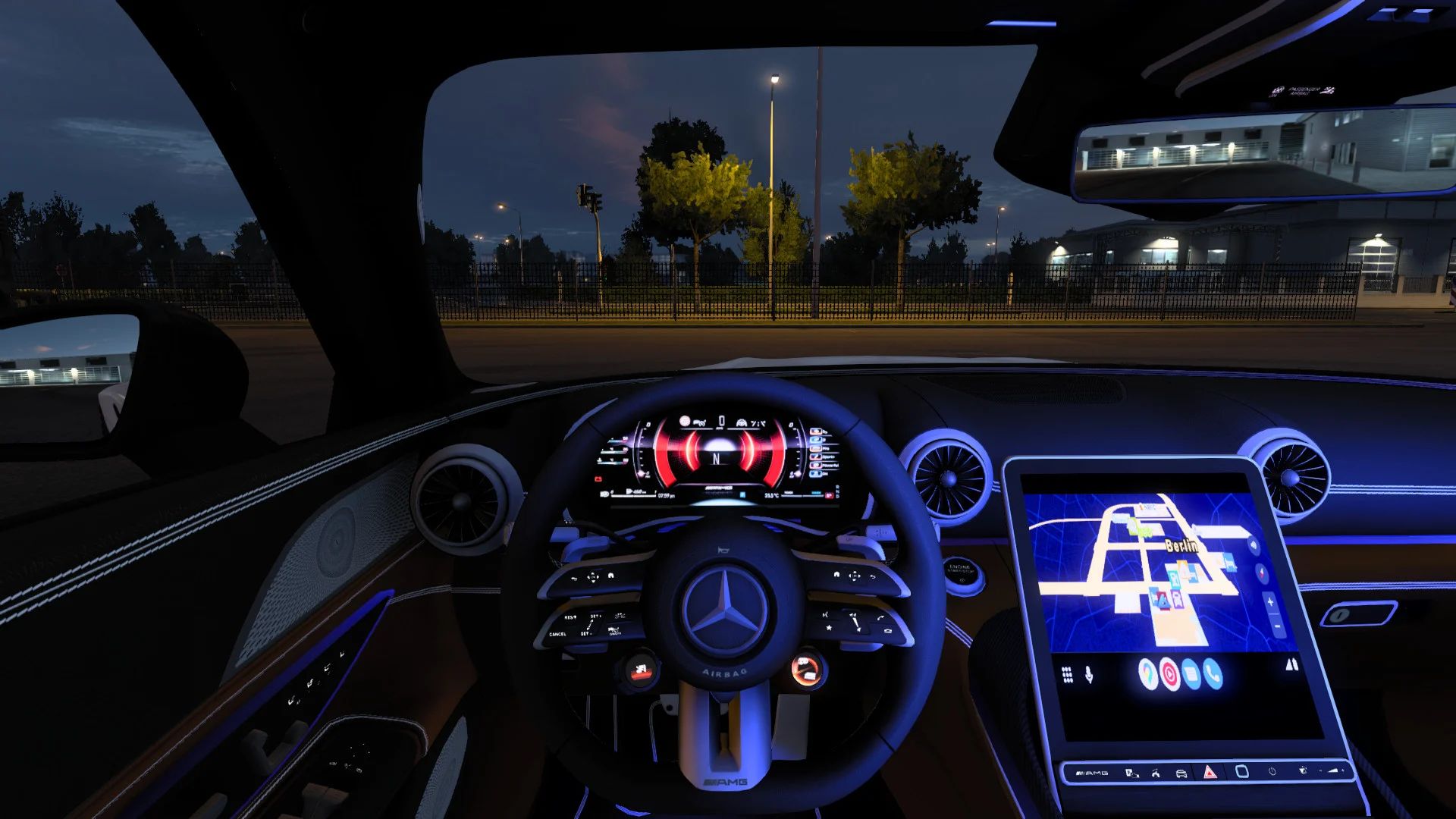 МОД Mercedes-Benz SL63 AMG 2023 v2.3 ДЛЯ EURO TRUCK SIMULATOR 2 thumbnail 3