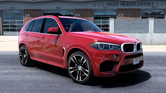 МОД BMW X5M F85 v2.8 ДЛЯ EURO TRUCK SIMULATOR 2